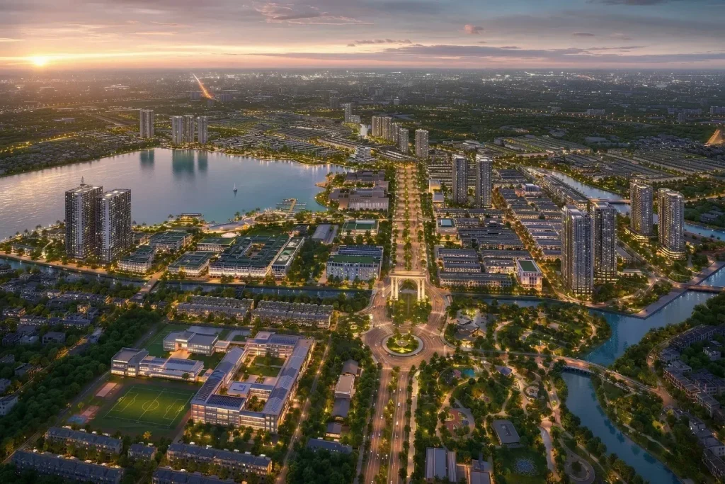 Phối cảnh tổng thể minh họa Grand Saigon